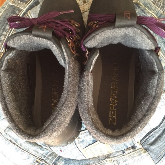 Cole Haan ZeroGrand Waterproof Hiking Boots SZ 8.5 - Picture 6 of 8